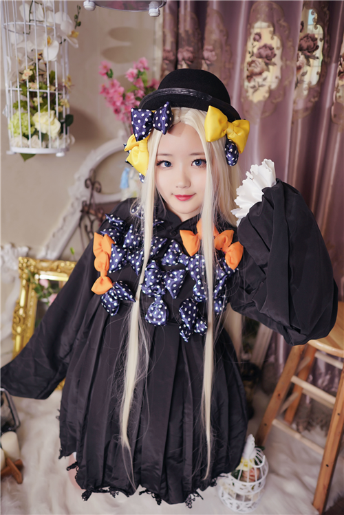 fgo cosplay 阿比盖尔小可爱的萌妹从者