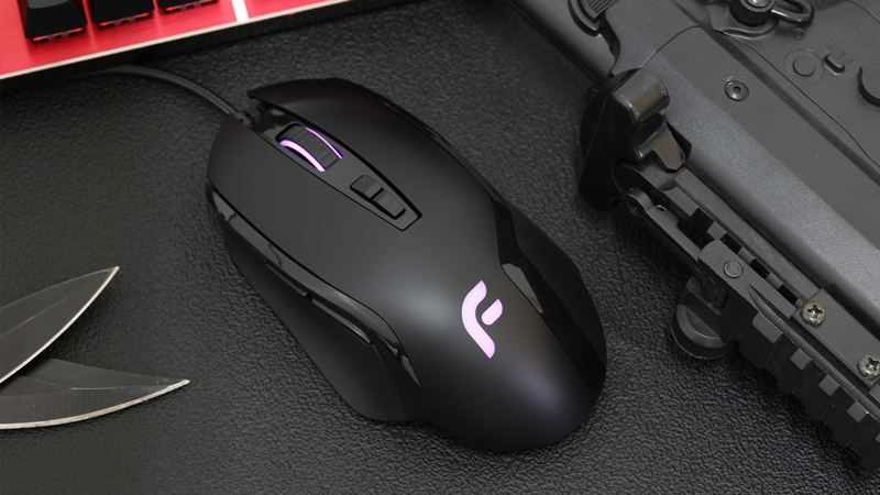 右手人体工学典范 迪摩f22猛禽游戏鼠标