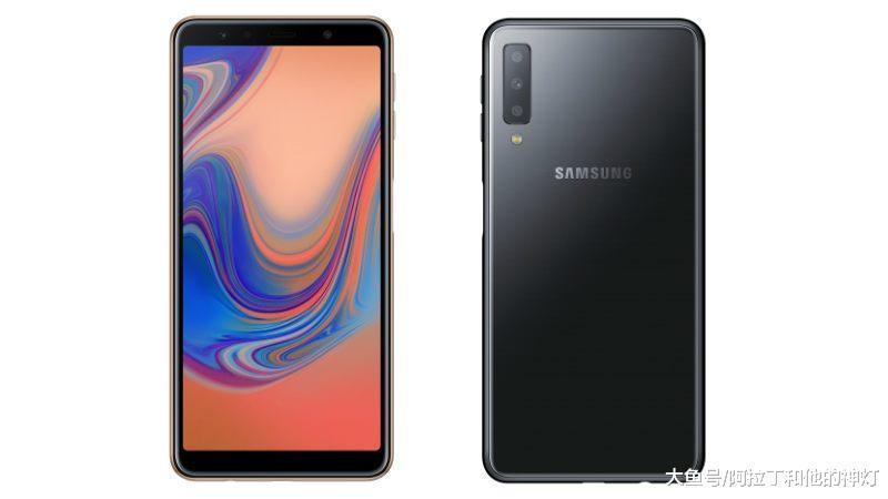 三星galaxy a7(2018)是具有三相机设置的中档手机: 价格, 规格
