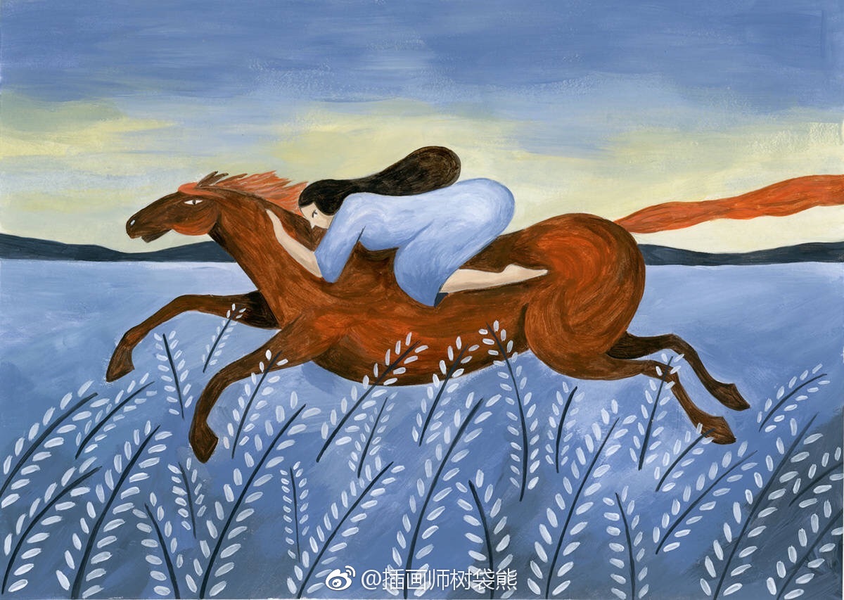 西班牙插画师 mayte alvarado 趣味奇想插画设计作品