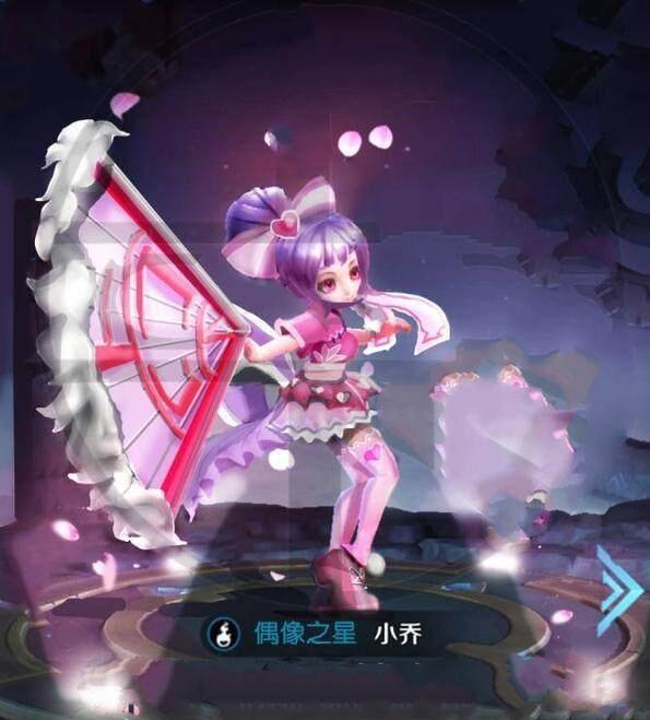 王者荣耀新皮肤小乔的偶像之星很甜美孙尚香化身提线木偶