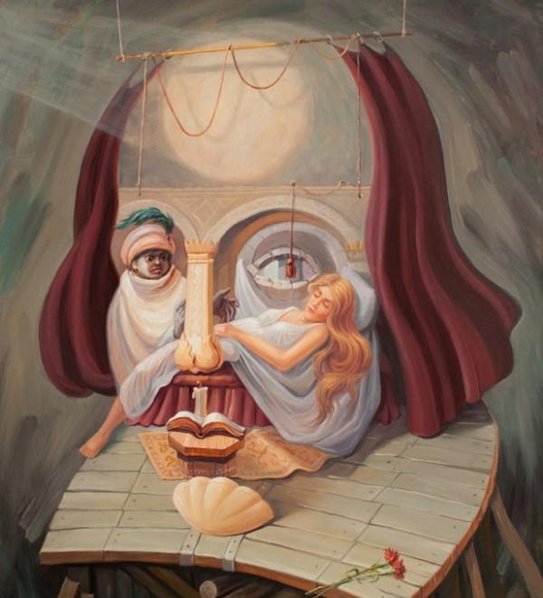 考眼力只是一棵树吗树上的人脸你看到没你看到多少张人脸