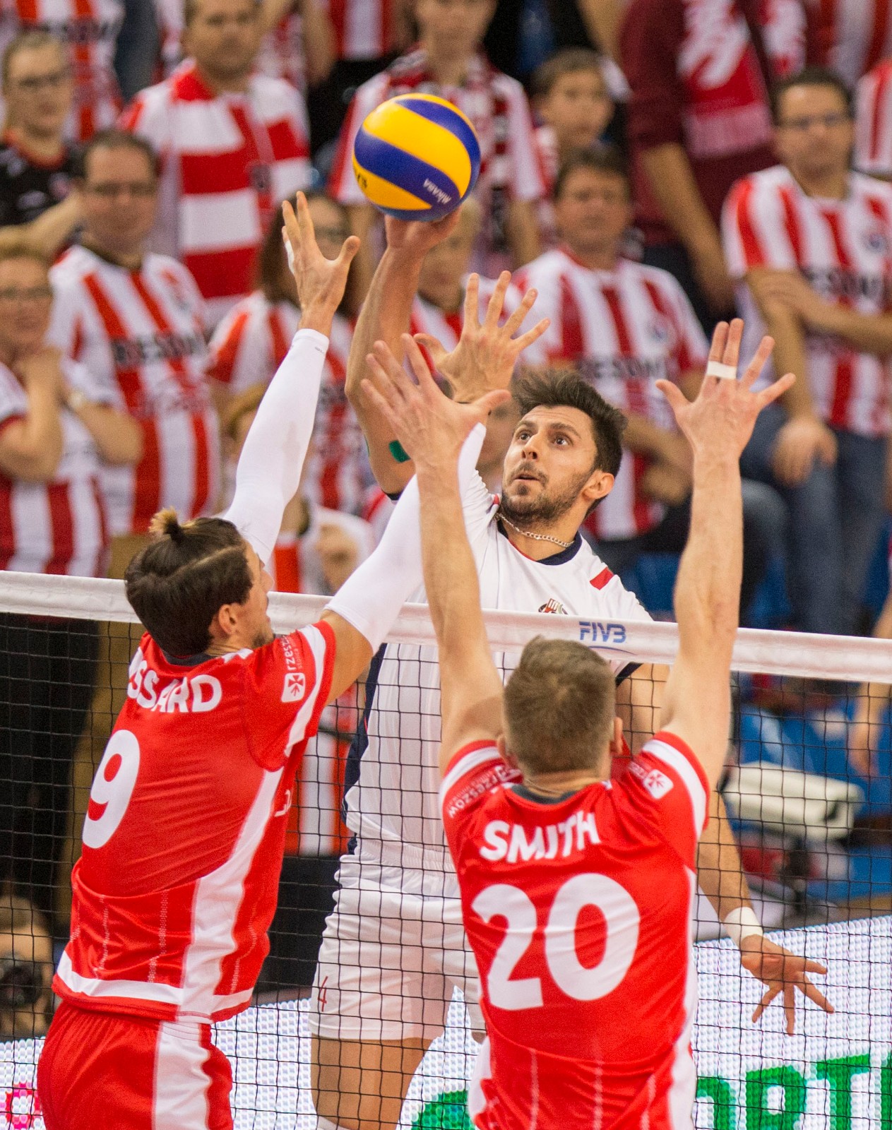 2018男排世俱杯小组第二轮:阿尔达坎(伊)0-3热舒夫(波)