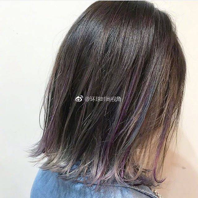 超级炫酷の彩色头发挑染