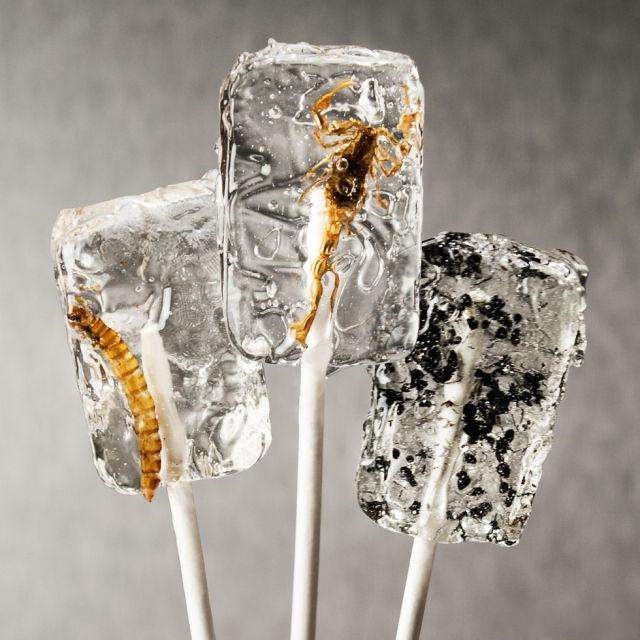 山区孩子做昆虫棒棒糖,不加色素营养高,现在的困难是订单爆满