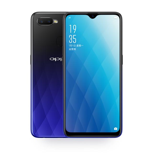 正面r15背面r17oppoa7x上架联发科p60售2099元