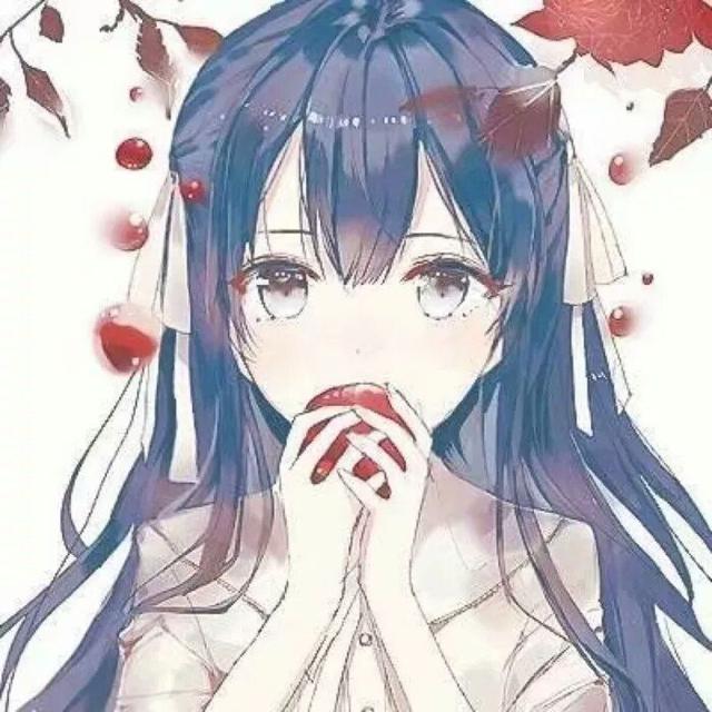 古风动漫风女生头像今日比昨日更爱你一点了呢