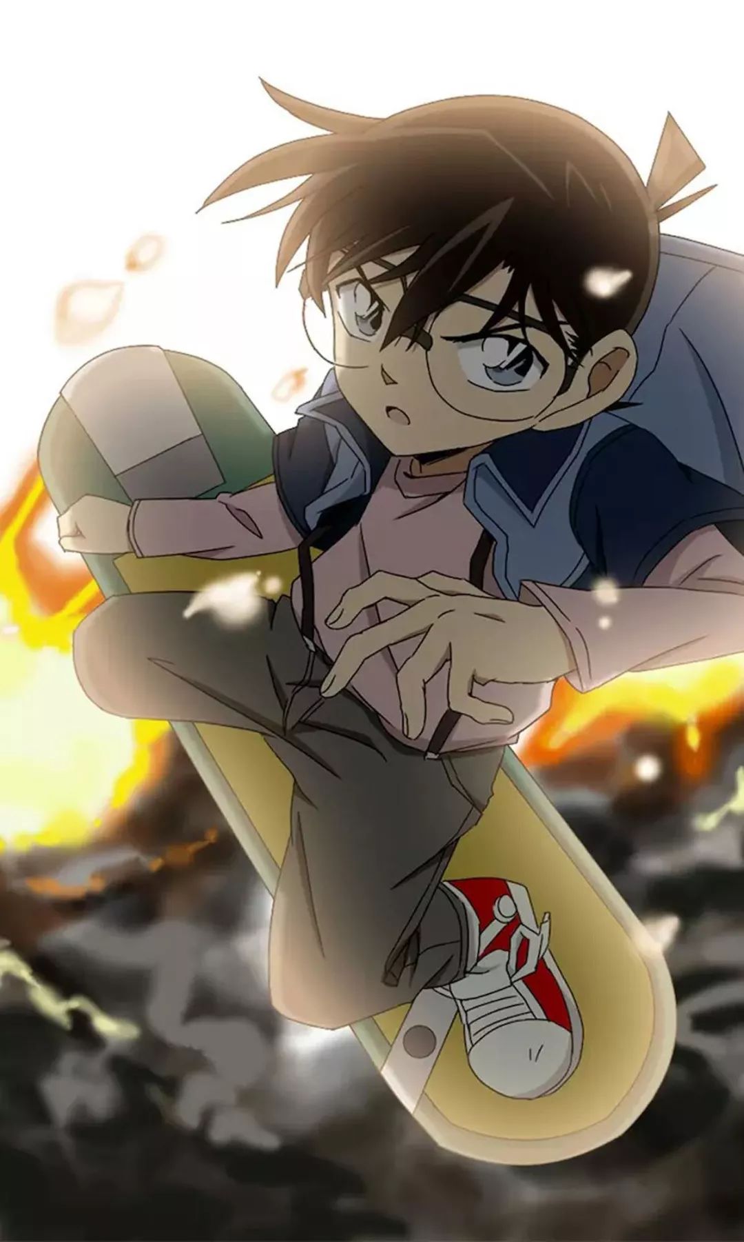 本期壁纸为柯南