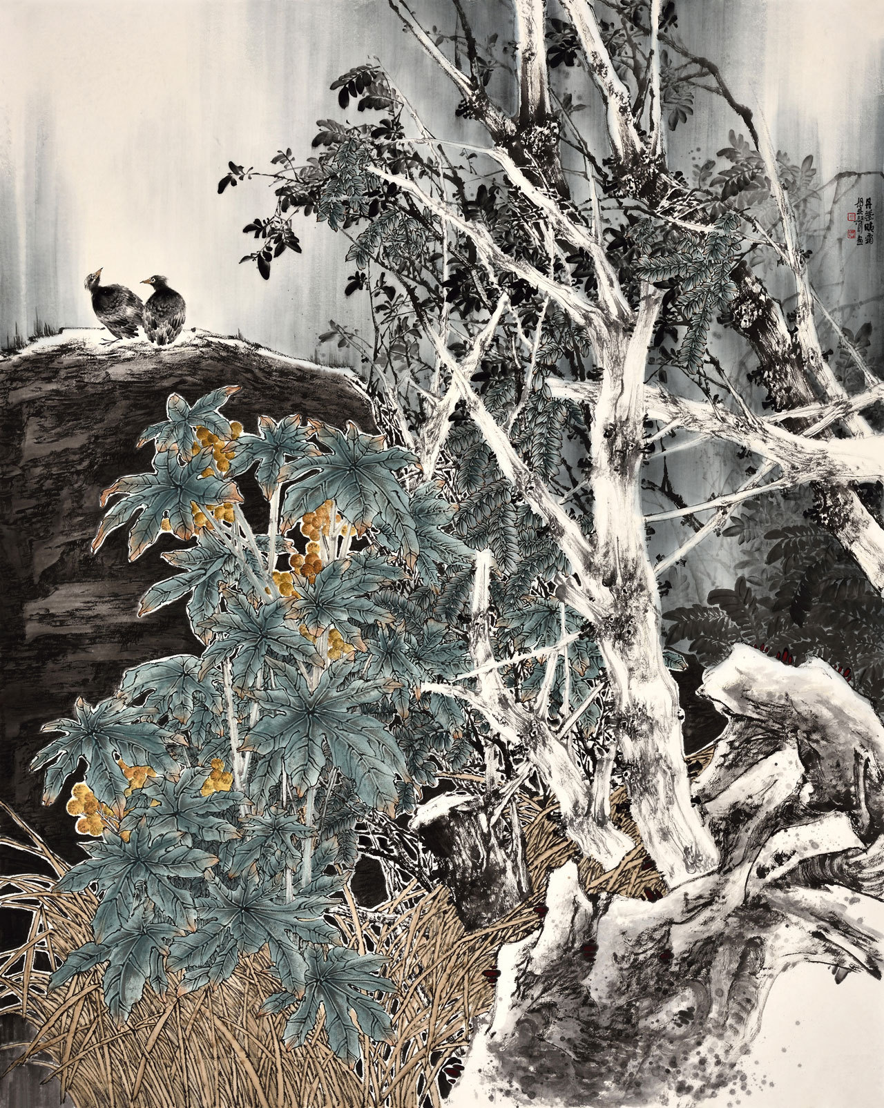 画家胡秋声:头角峥嵘,笔墨挥洒创精品|中国美术家|作品展|写意_新浪