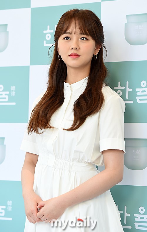 韩国女艺人金所炫首尔出席代言品牌宣传
