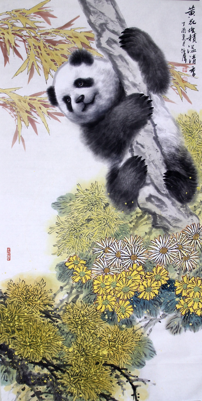 妙笔溢禅心 韵墨生灵境——蜀中画家任伟