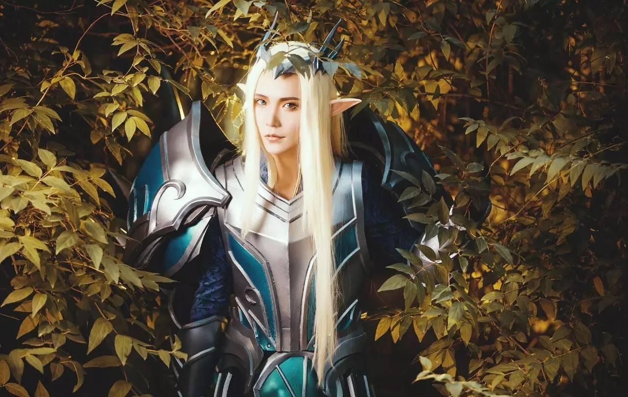 王者荣耀: 这是我见过最帅的后羿精灵王 女扮男装你看出来了吗?