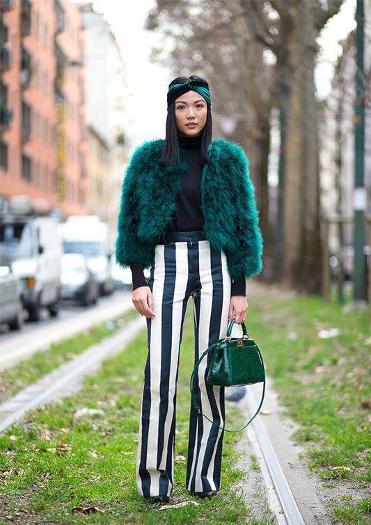 女性朋友们经常忽略的一款时尚服装阔腿裤