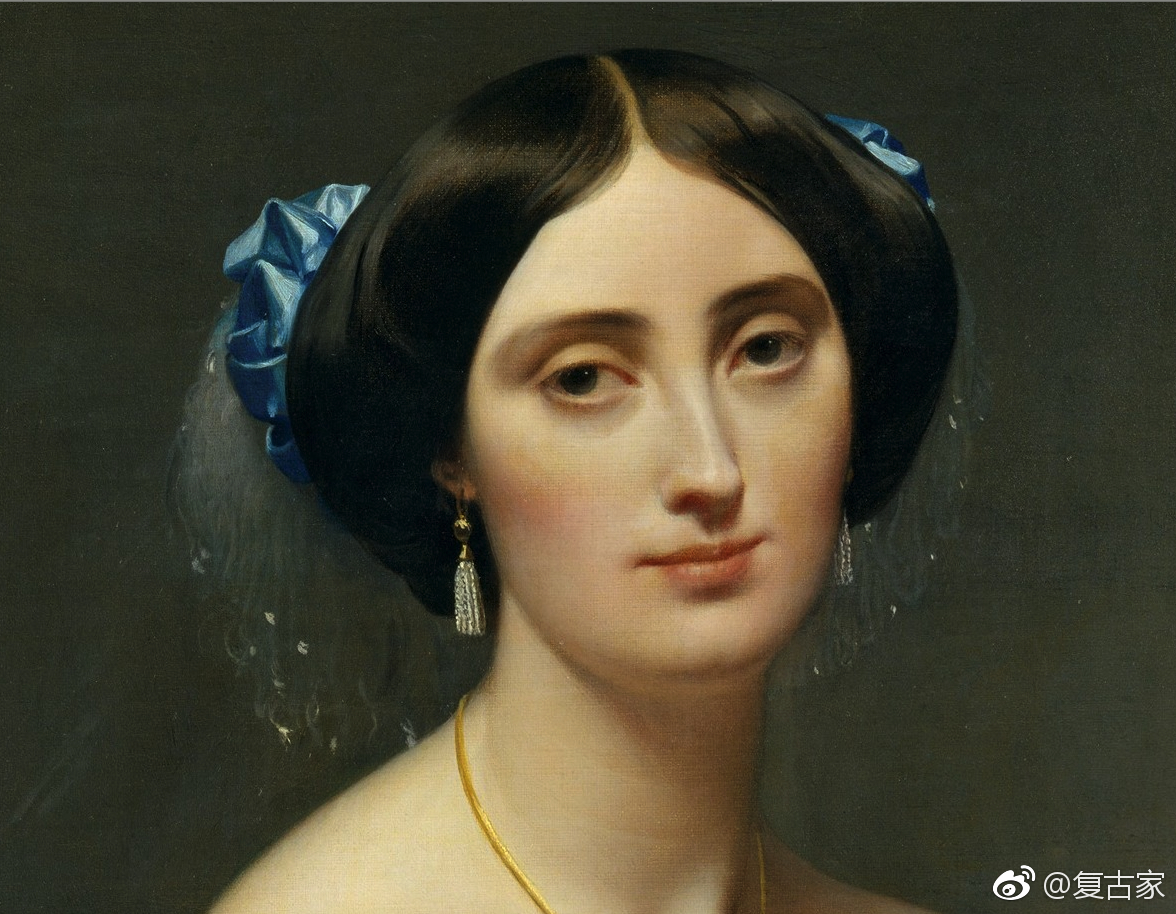 加拉的玻林娜埃莲诺尔是画家安格尔1853年创作的一幅布面油画作