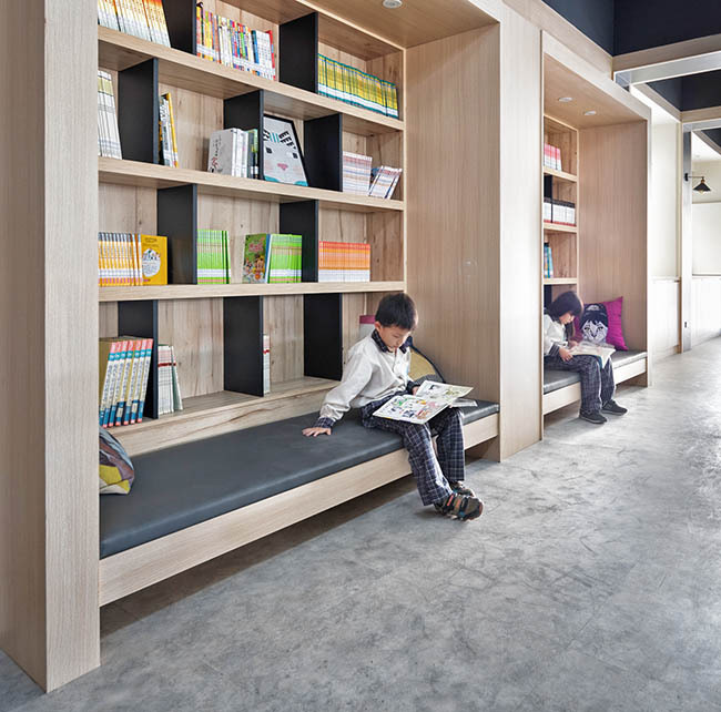 60年老教室翻新设计之南兴小学图书馆.