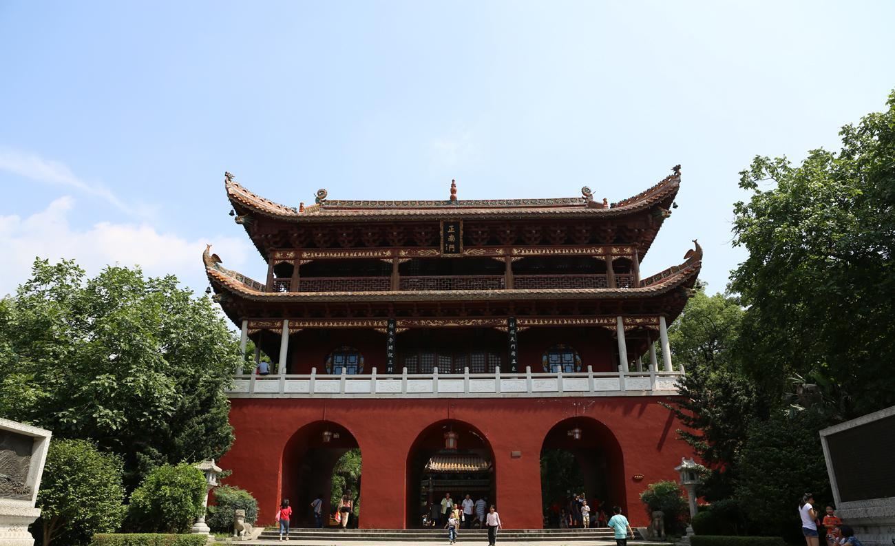 中国南方最大的一座庙宇, 号称"南国故宫"|南方|南岳大庙|庙宇_新浪