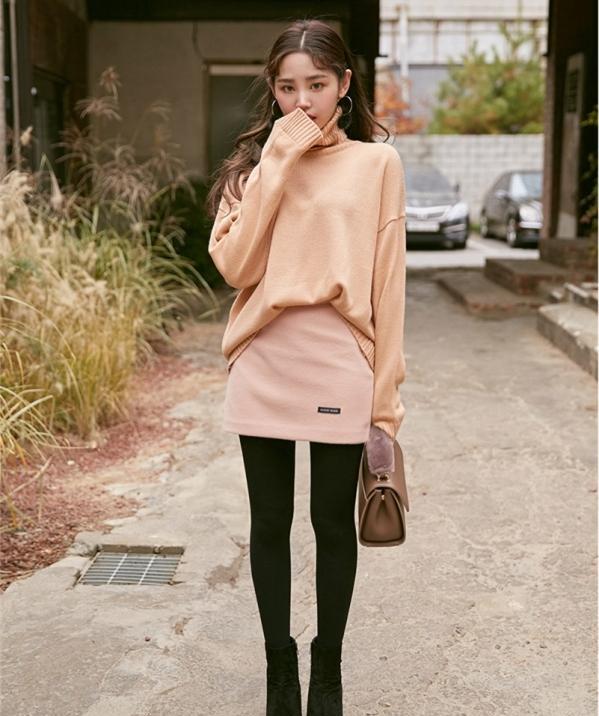 冬天裙子这样穿配,暖和美的搭配!