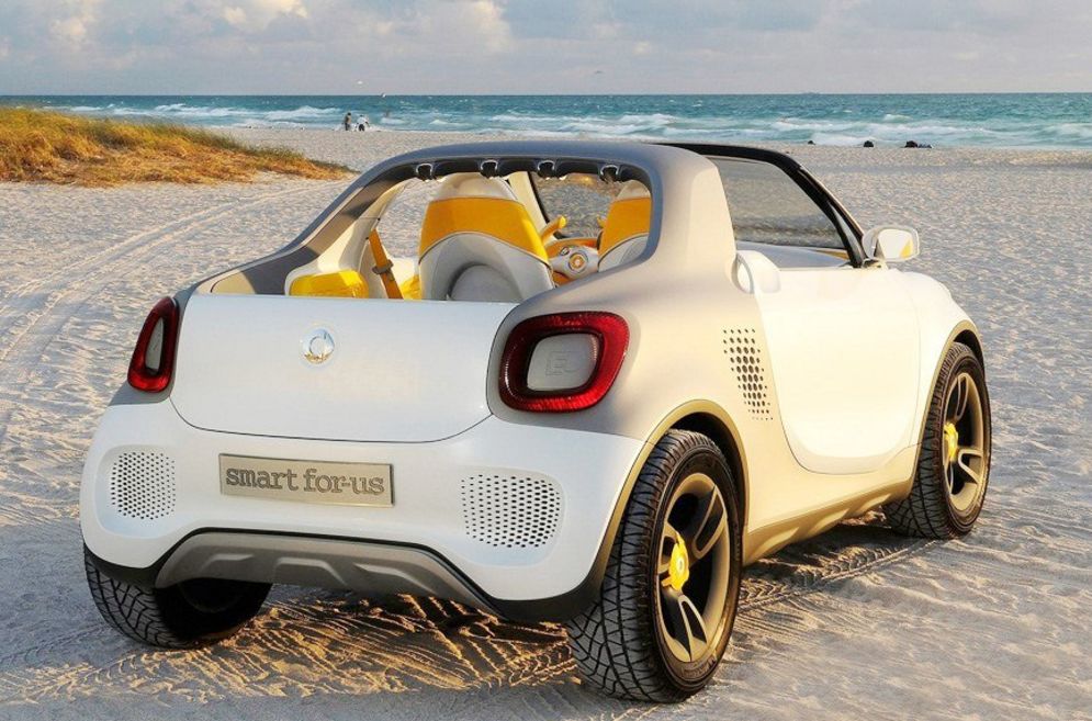 史上最小皮卡23333,不得不佩服smart系列的想象力.