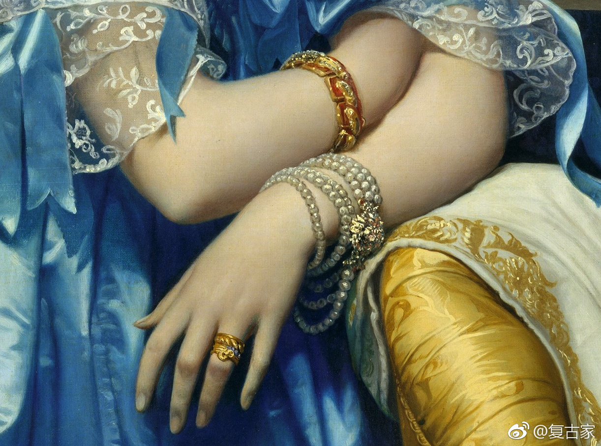 加拉的玻林娜埃莲诺尔是画家安格尔1853年创作的一幅布面油画作