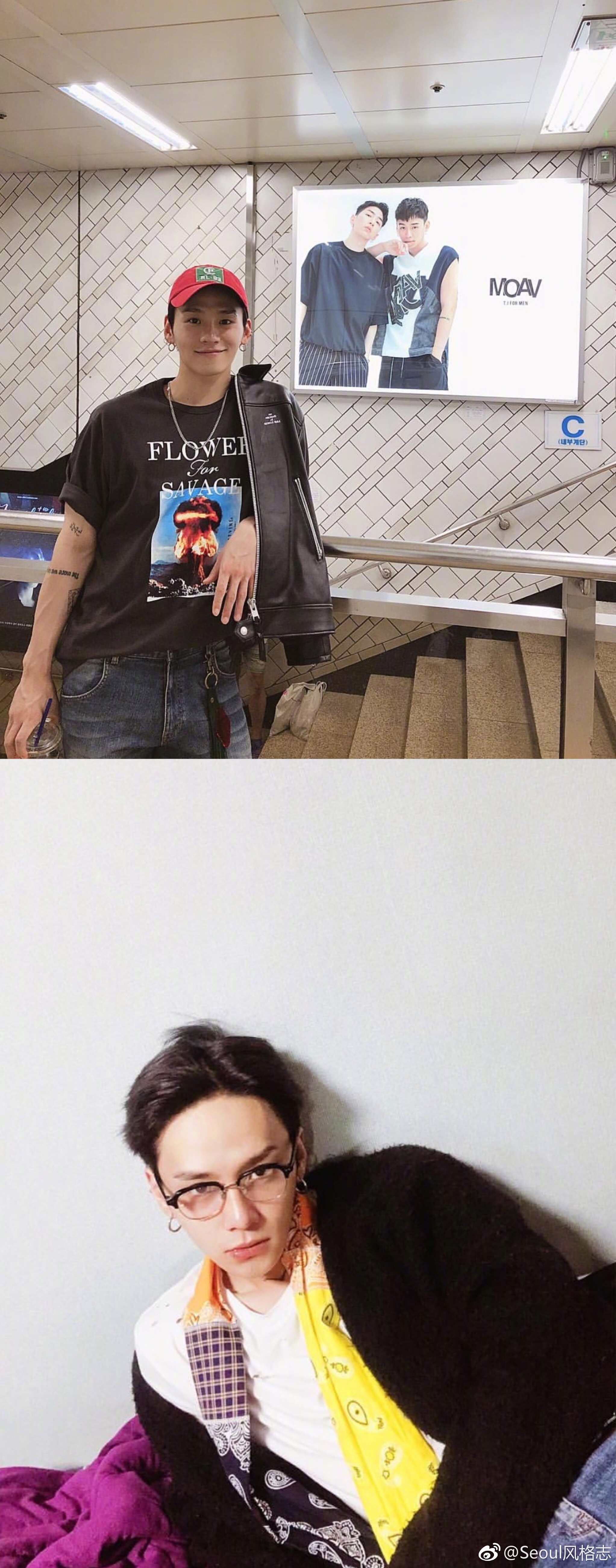 yg dancer兼模特的89年生权氏双胞胎兄弟