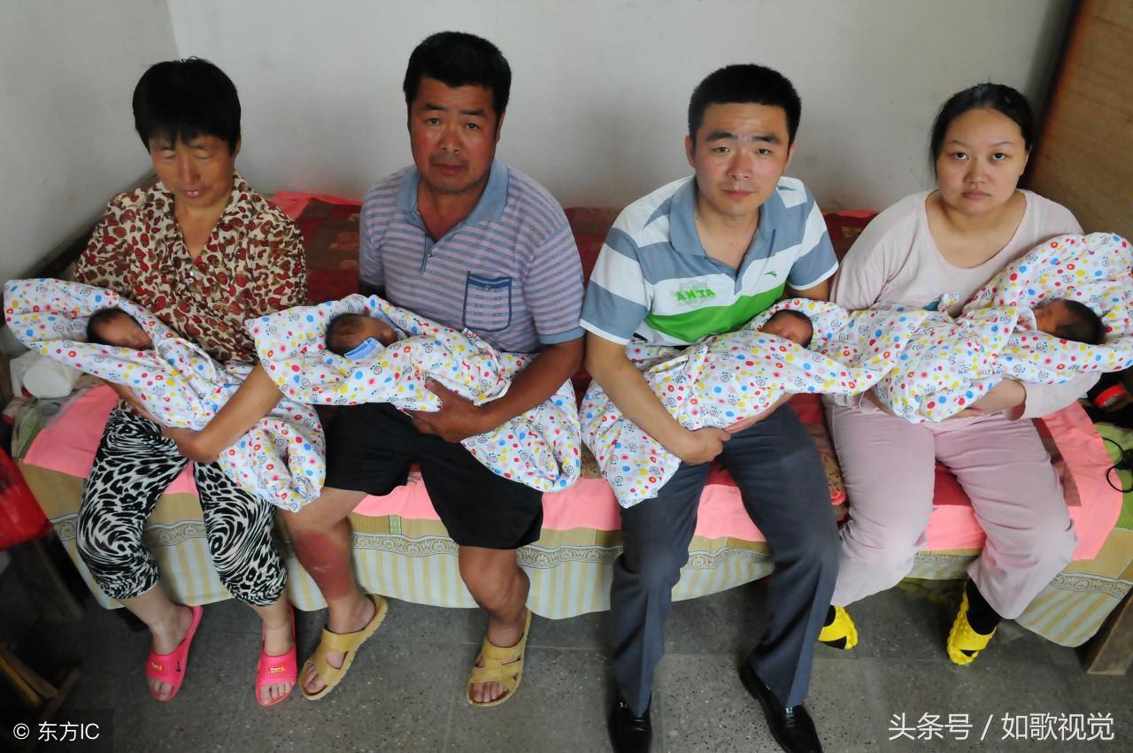 四胞胎降临, 意味着欢喜,幸福还是负担,忧愁? 每个家庭境况不同