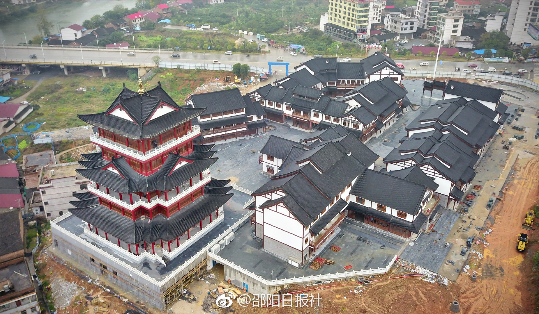 武冈同保楼即将竣工