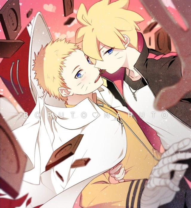 鸣人和博人同框超有爱简直甜炸了这才是父子俩的正确打开方式