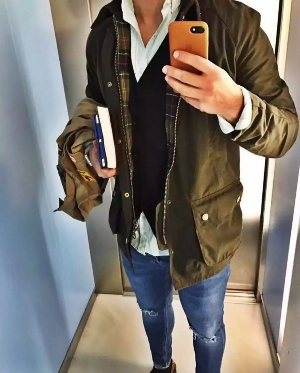 《毒液》男主,贝克汉姆钟爱的风衣都是barbour,而非巴宝莉