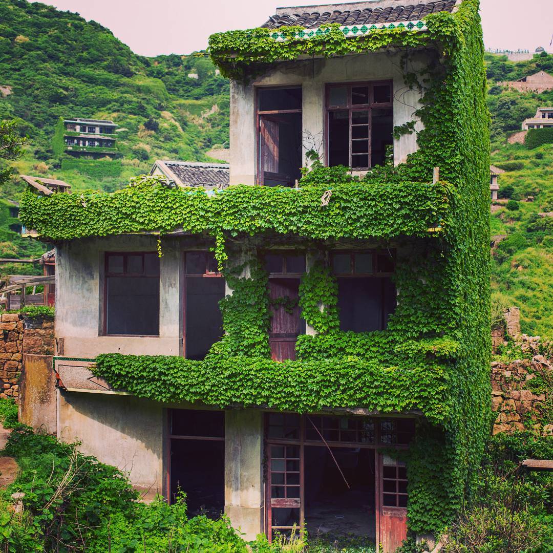 浙江省舟山市嵊山岛后头湾村,曾经的"小台湾"