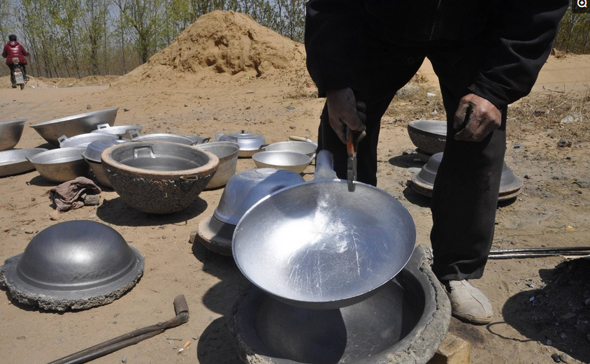 农村手艺"倒铝锅",你们还记得吗?来一起回忆一下吧!