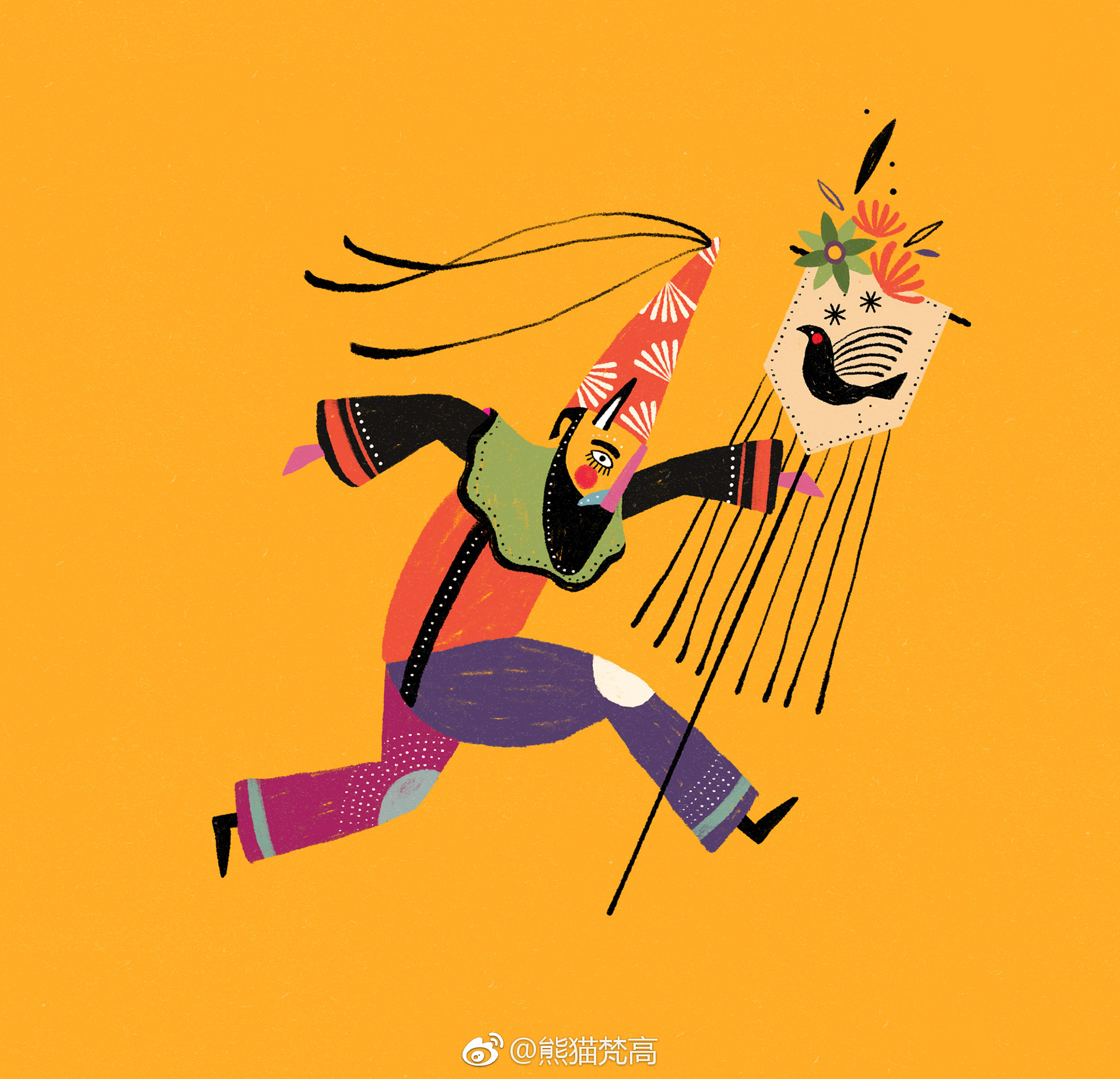 巴西插画师和平面设计师williansantiago作品深受中古世纪艺术设计