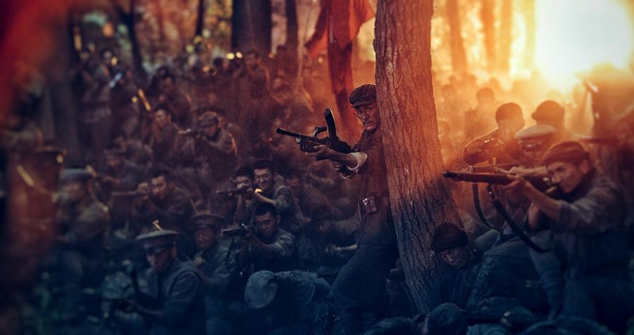 胡兵古田军号杀青突破自我高温行军获赞敬业