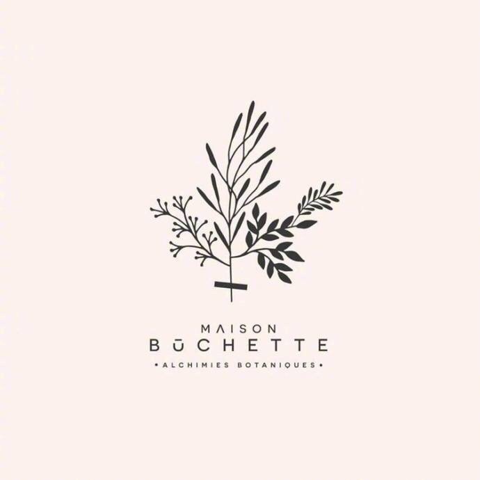 以花草为主题的logo