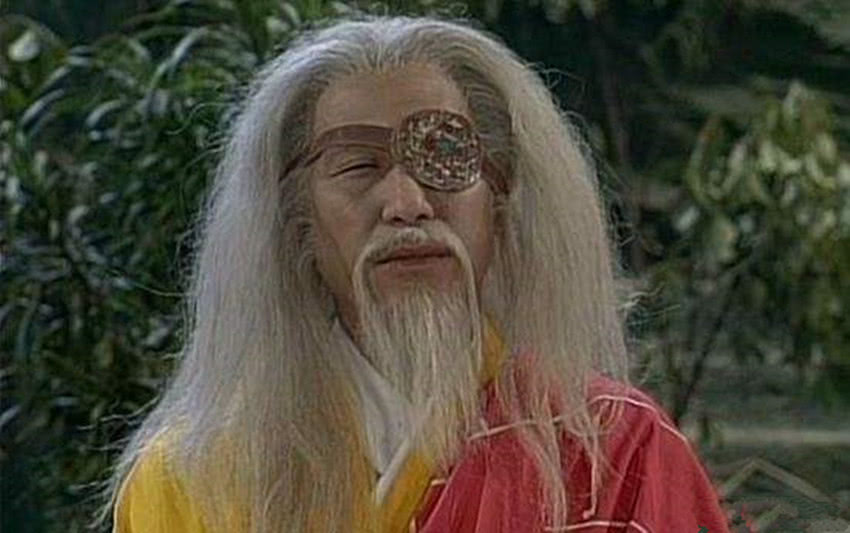 跟张无忌说:"张教主,你虽胜不了我三人,我三人也胜不了你,谢逊谢施主