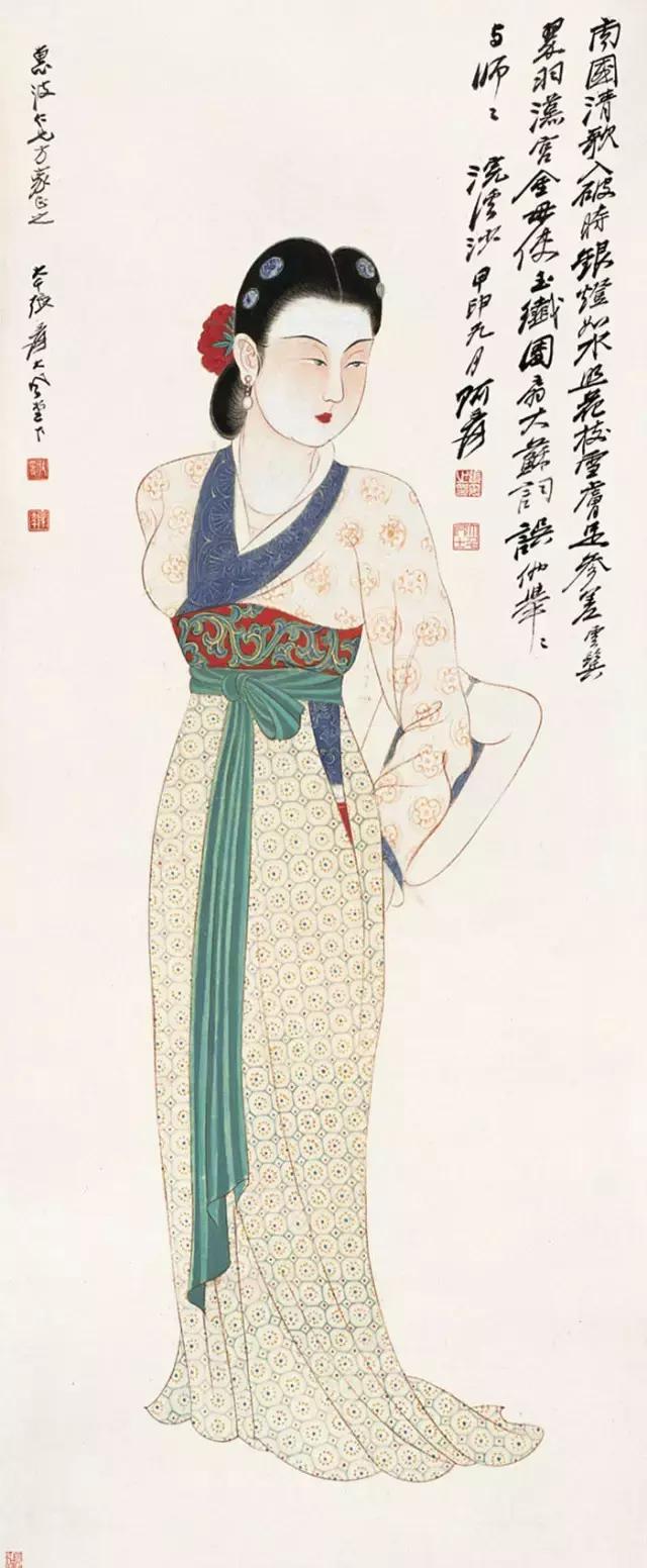 逝世35周年纪念日张大千养生最好的方式是书画张大千作品欣赏