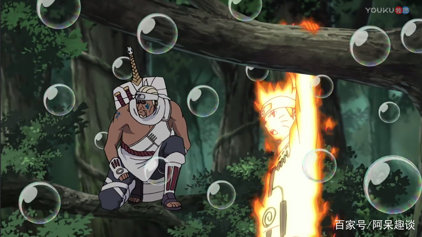 这几个人柱力遇到鸣人跟奇拉比的时候施展的第一个忍术是什么