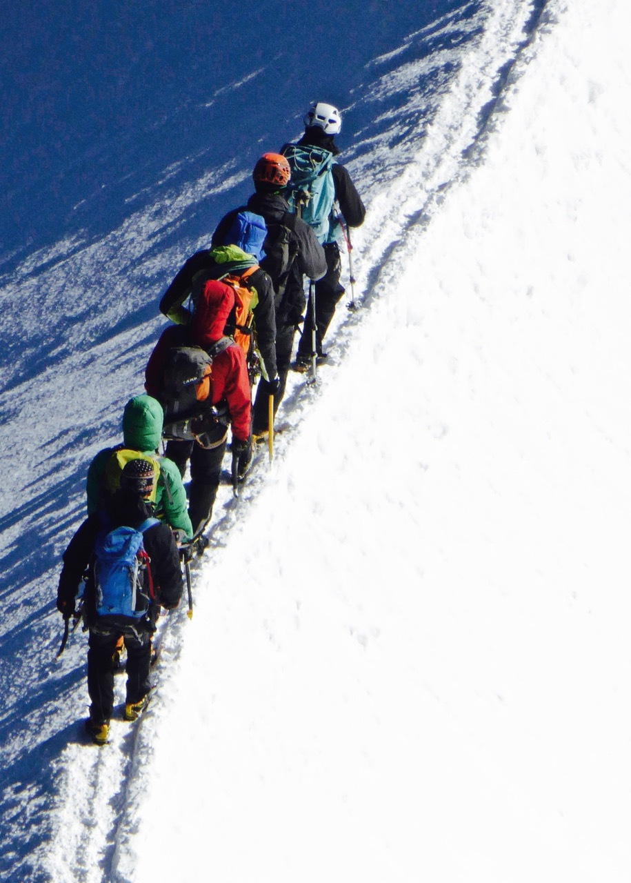 遇见梦想,阿尔卑斯雪山上的勇士