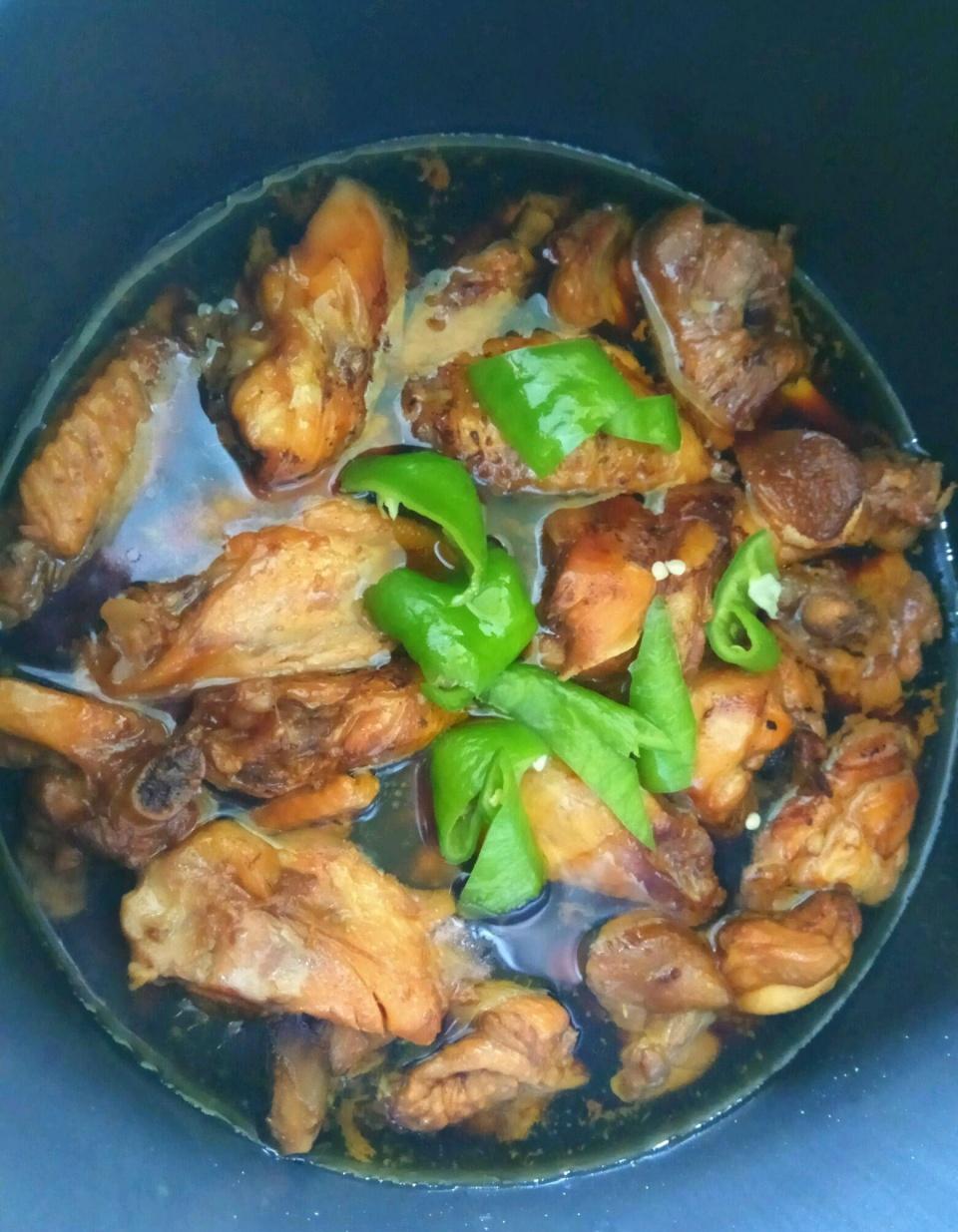 电饭锅焖鸡的做法