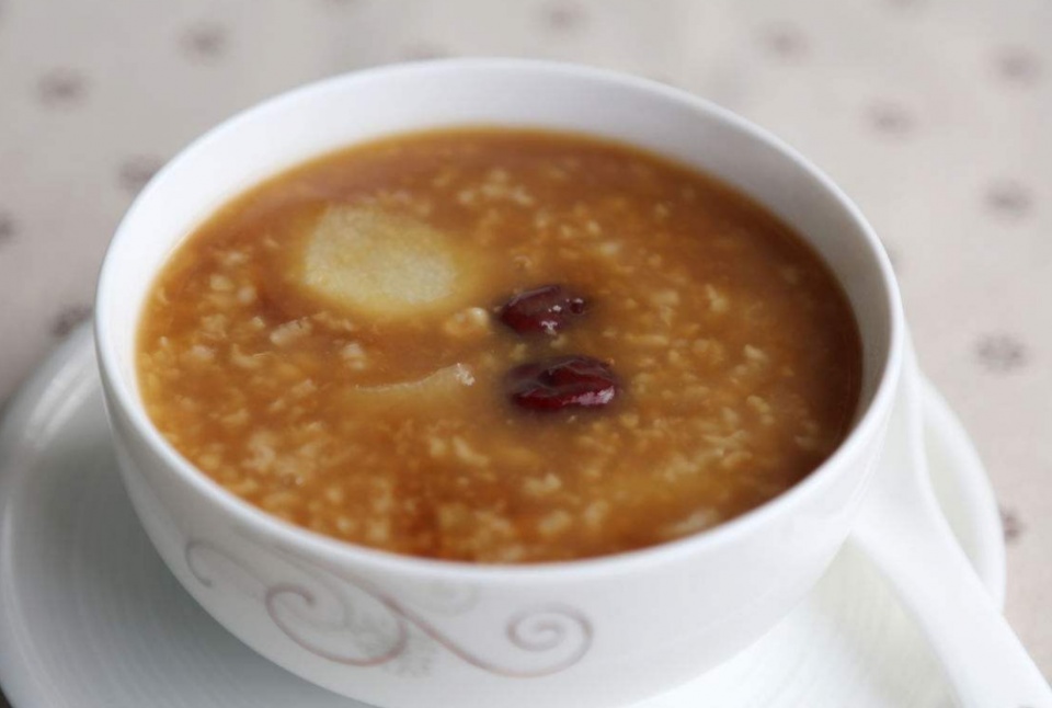 红枣扁豆薏米粥