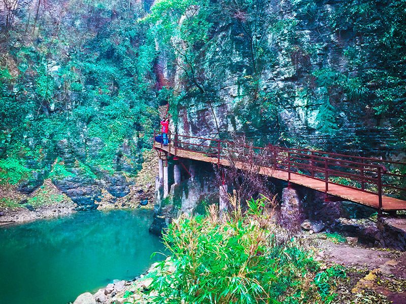 到湖北宜昌旅游必去的五大景区之一:远安武陵峡口生态旅游度假区