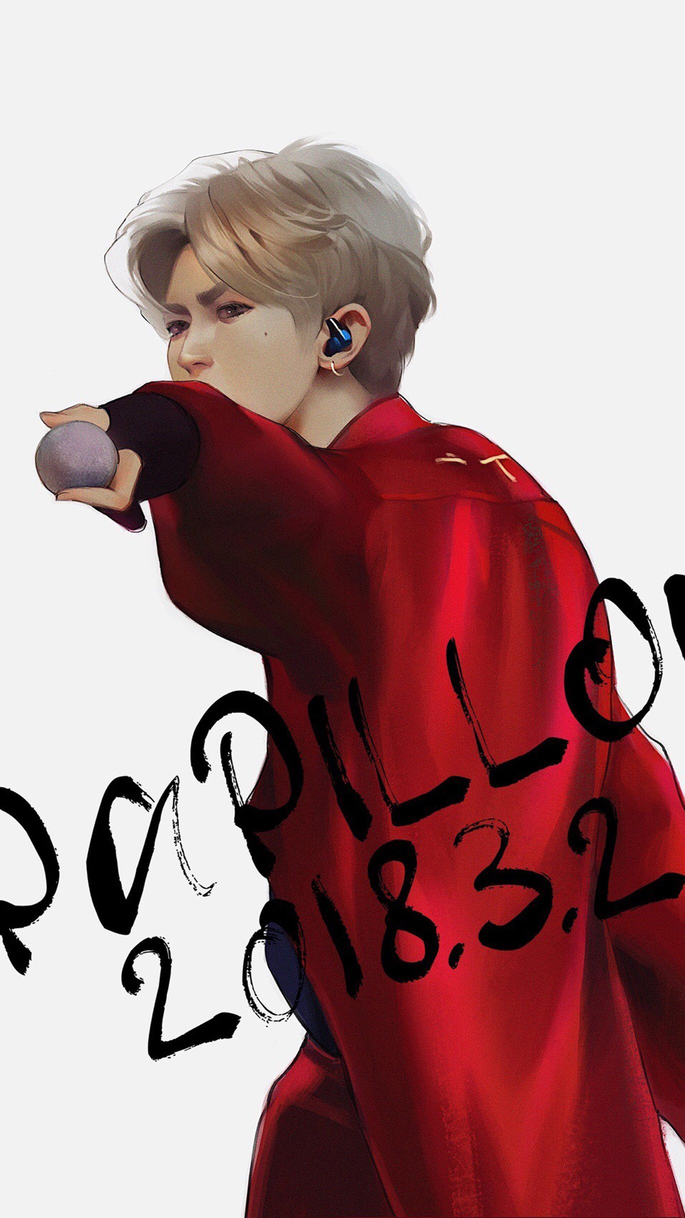 找了好久看到好多好多张手绘小蔡帅徐哥坤