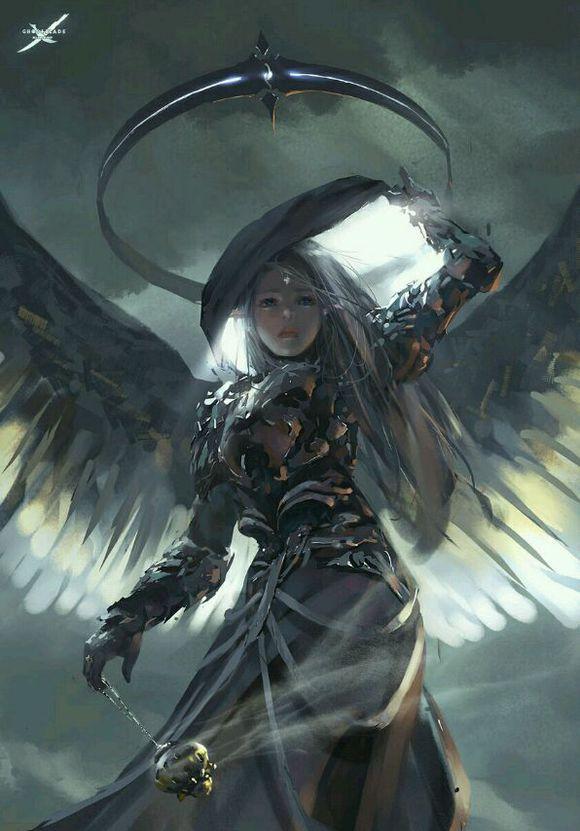 画师WLOP,鬼刀系列图,看一眼就会被人物深深的吸引!|审美|手法|画工_新浪新闻