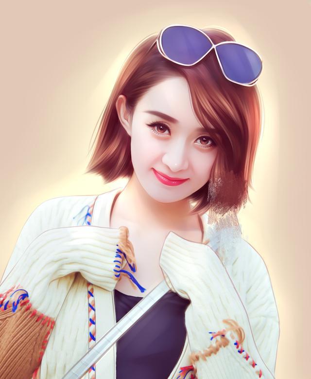 盘点明星的漫画版,热巴娇柔,baby明媚,王源像王子!