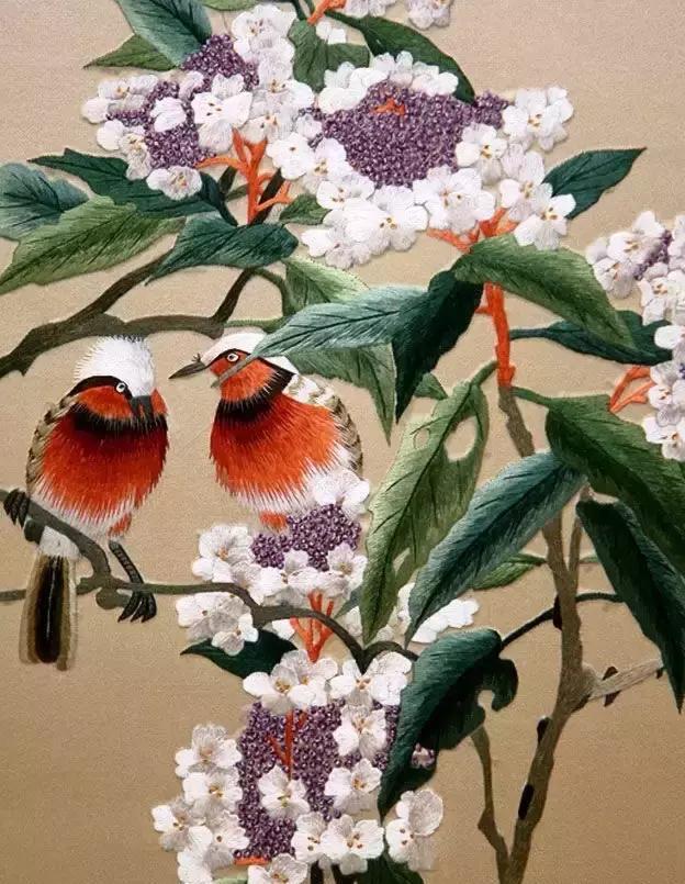 中国风的艺术品--刺绣