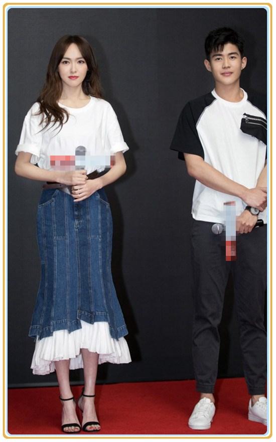 周冬雨厉害162穿半身长裙撞上172唐嫣都没输网友腿长