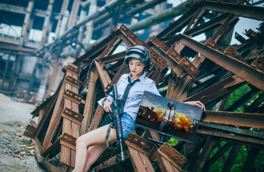 绝地求生最强妹子cosplay颜值超高网友最近又上火