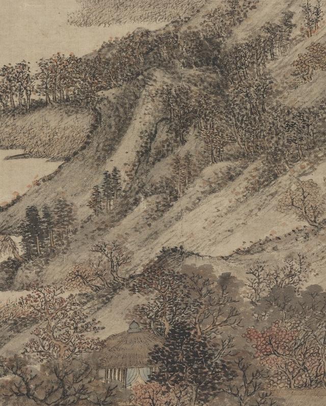 元 王蒙《秋山草堂图》