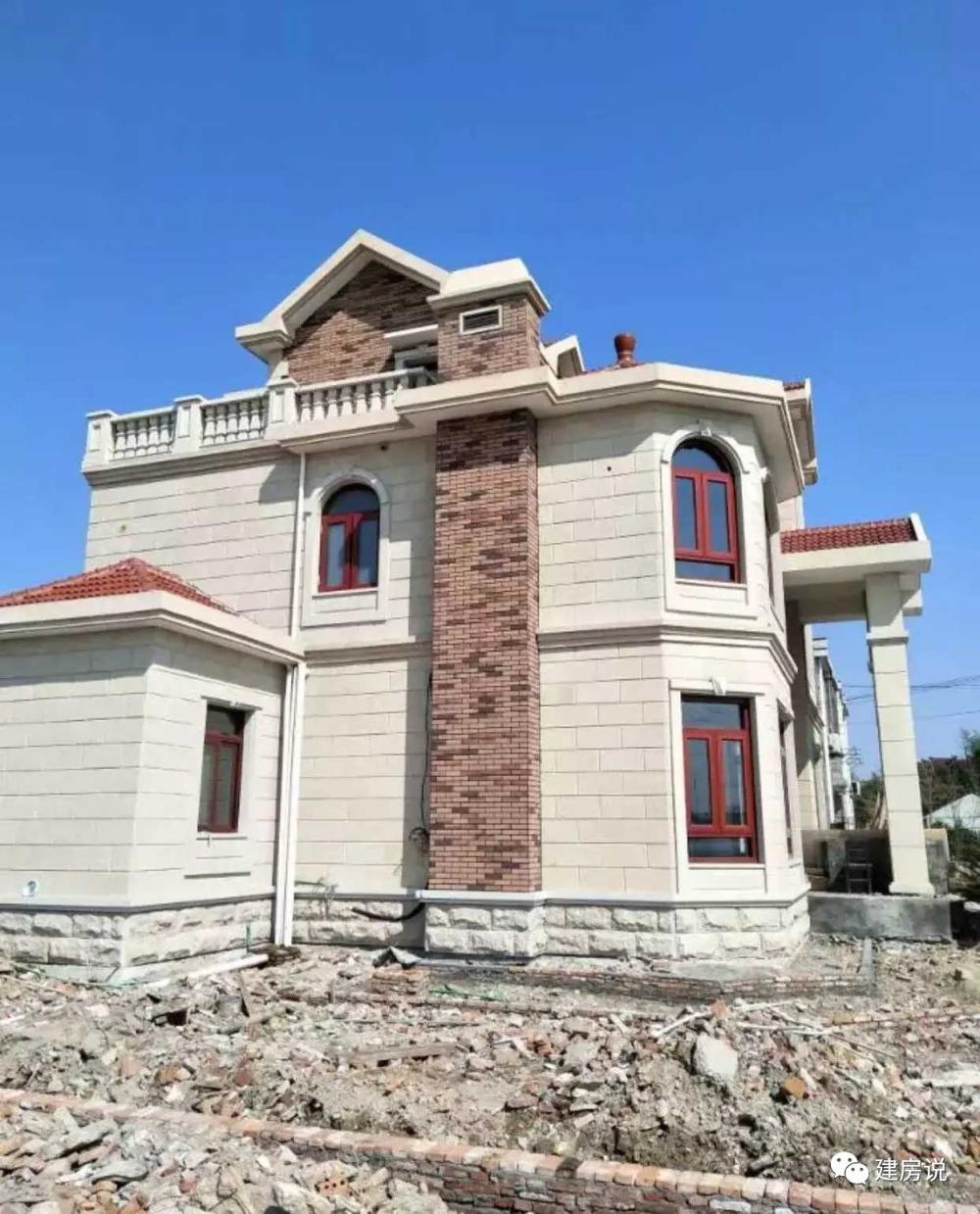 微信公众号:建房说,领取自建别墅施工图纸500套