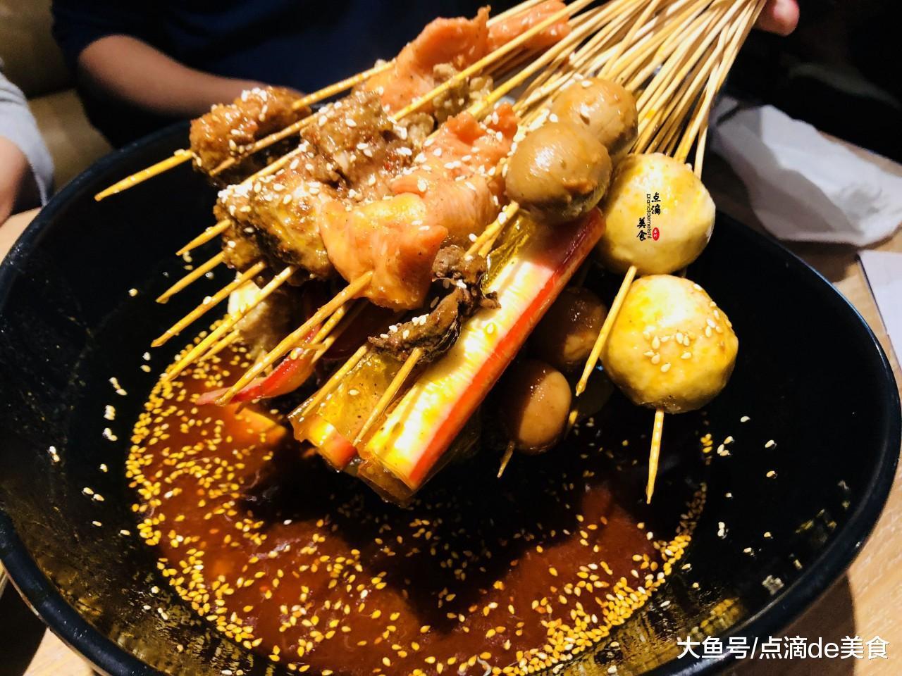 探店无锡苏宁广场千签汇, 酸梅汤与串串堪称绝配