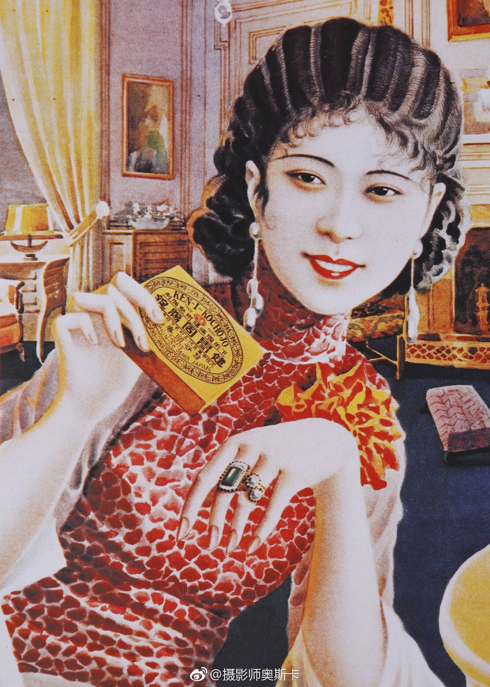 还记得民国时期兴起的《月份牌》吗?那可是民国时期最时髦的绘画了